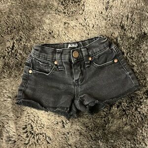 Pinc Premium Black Denim Kids Shorts
